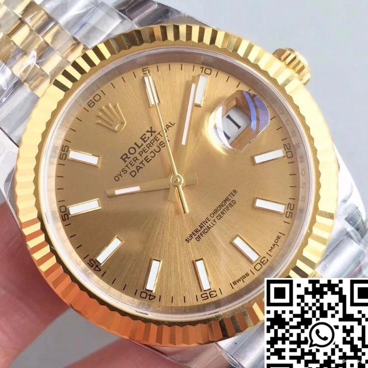 Factory Dial 116333 41MM Datejust Gold Yellow Rolex II EW 0210